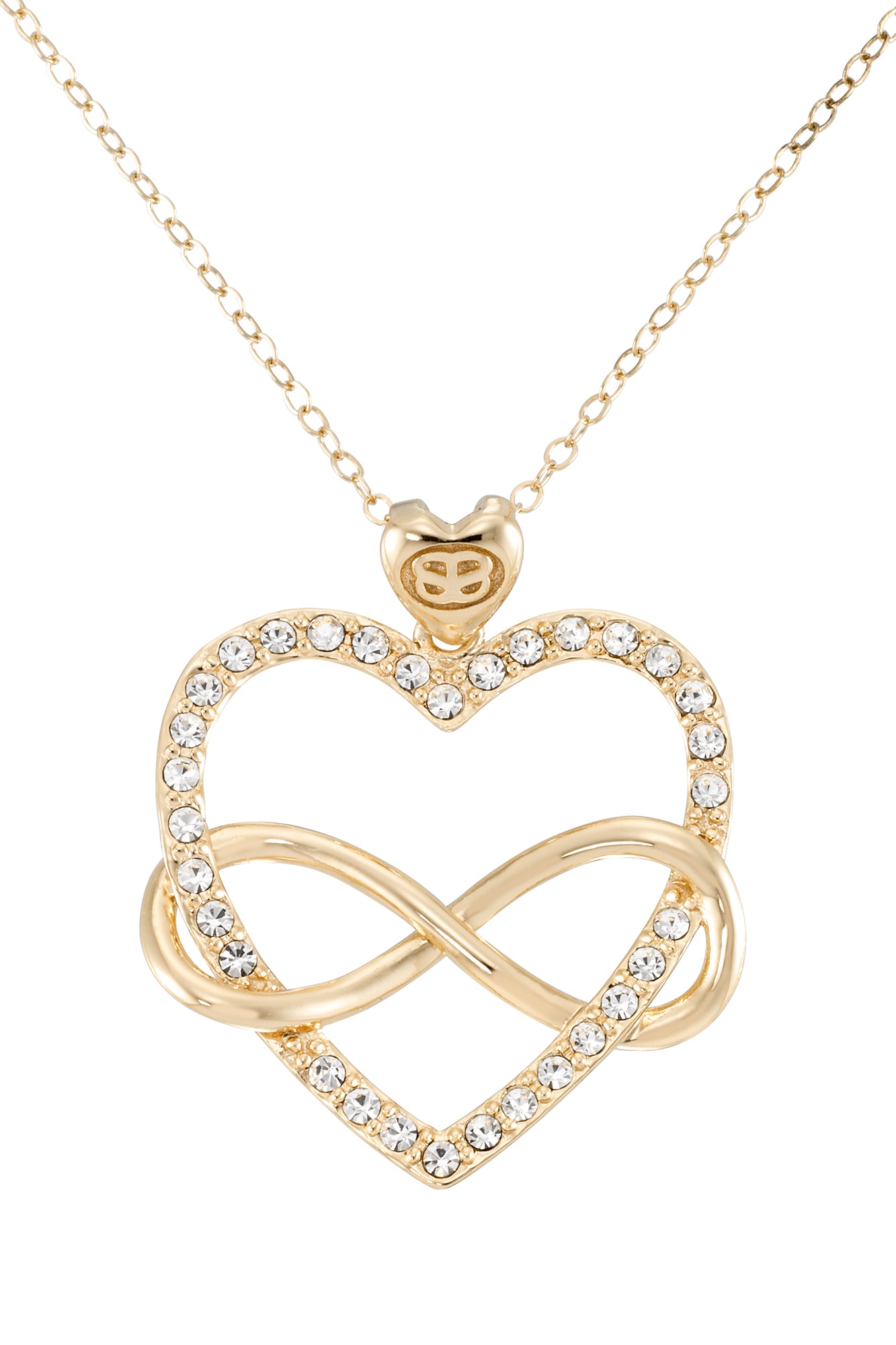Infinity With Heart Beat Name Necklace
