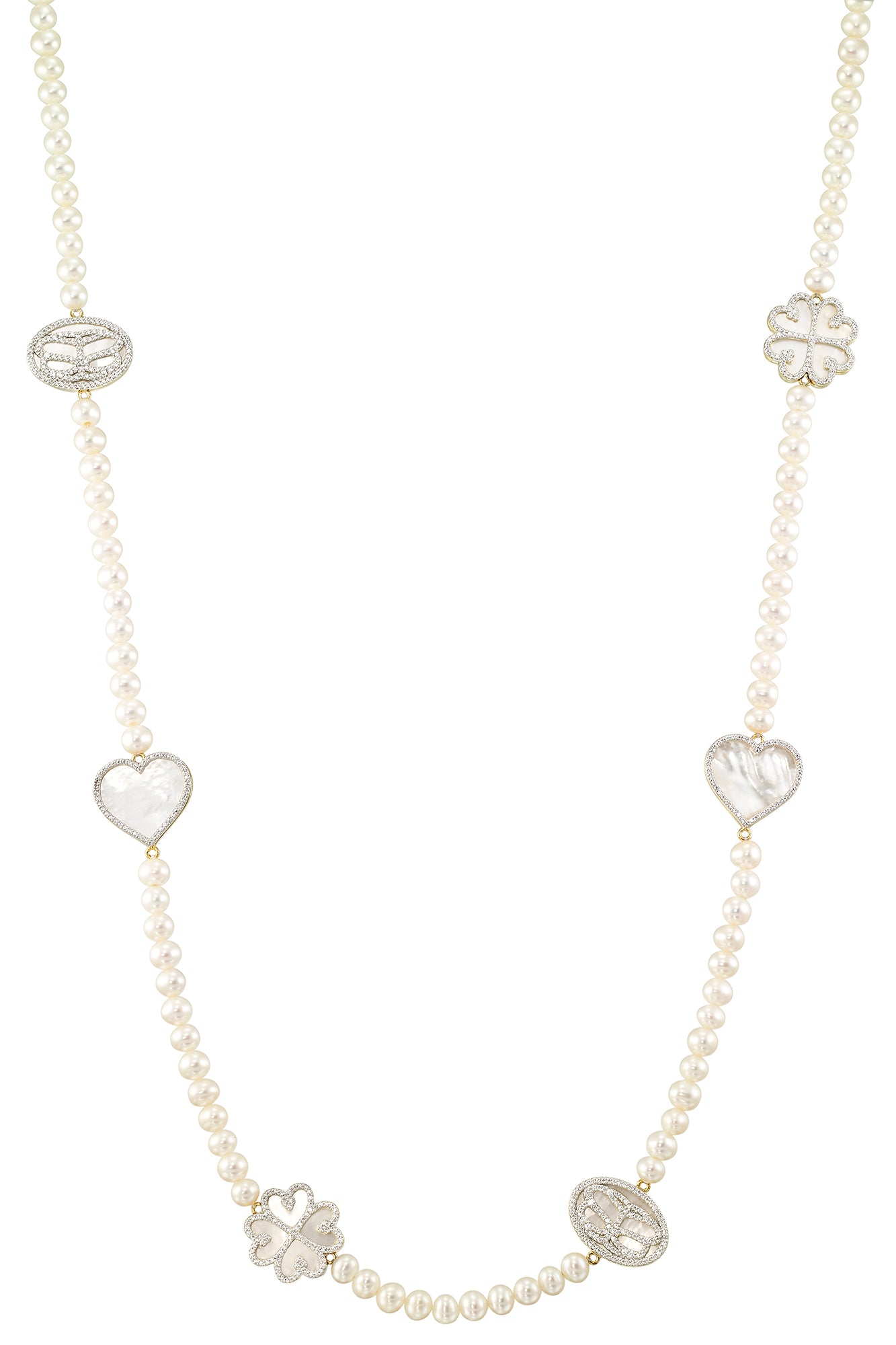PROMISE Necklace - 18K Yellow Gold over Sterling Silver