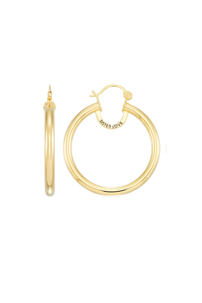 Sister Love Studded Empress Hoops - Extra Large – Simone I. Smith