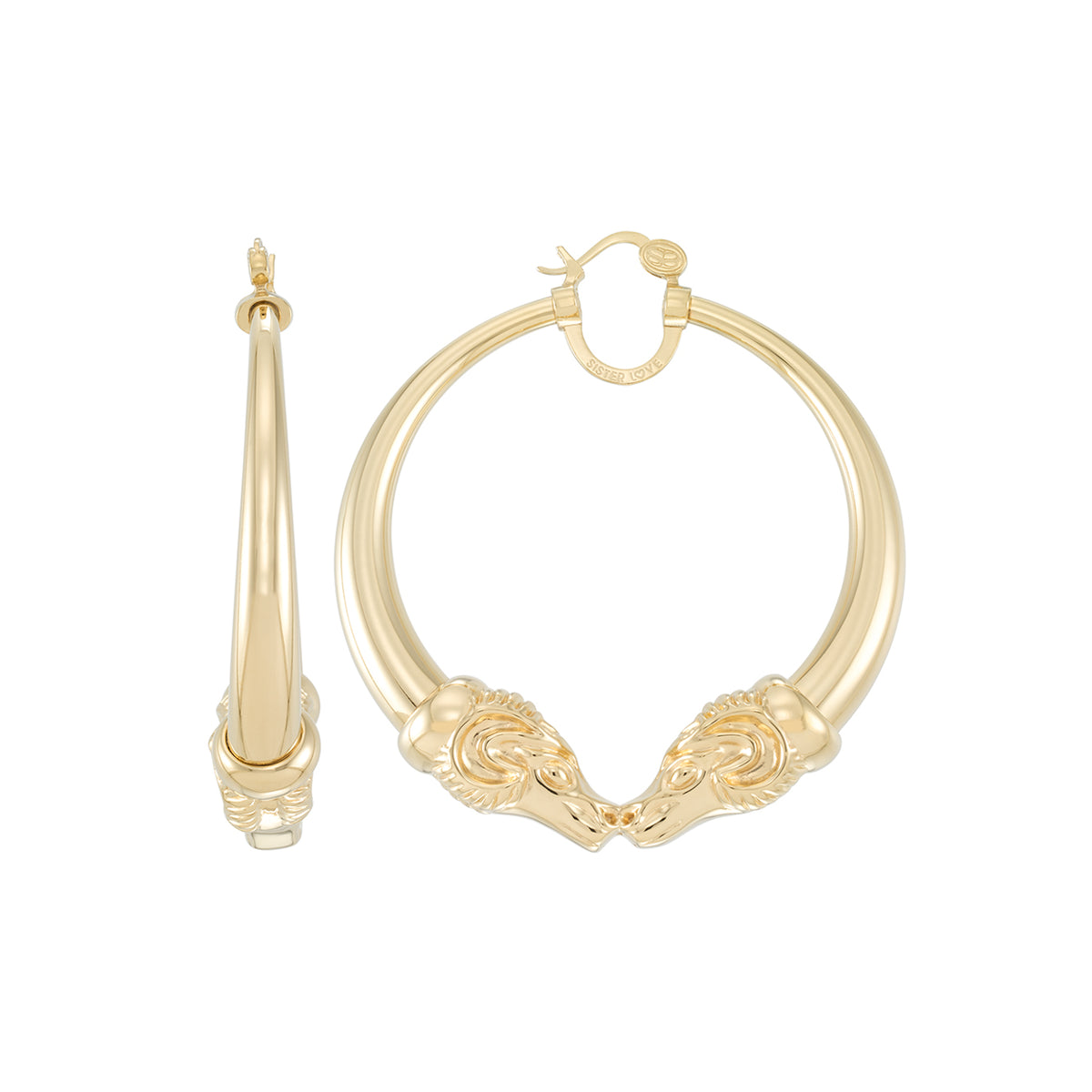 eimylove♡ Sister Love Queen of Hearts Hoop Earrings – Simone I. Smith