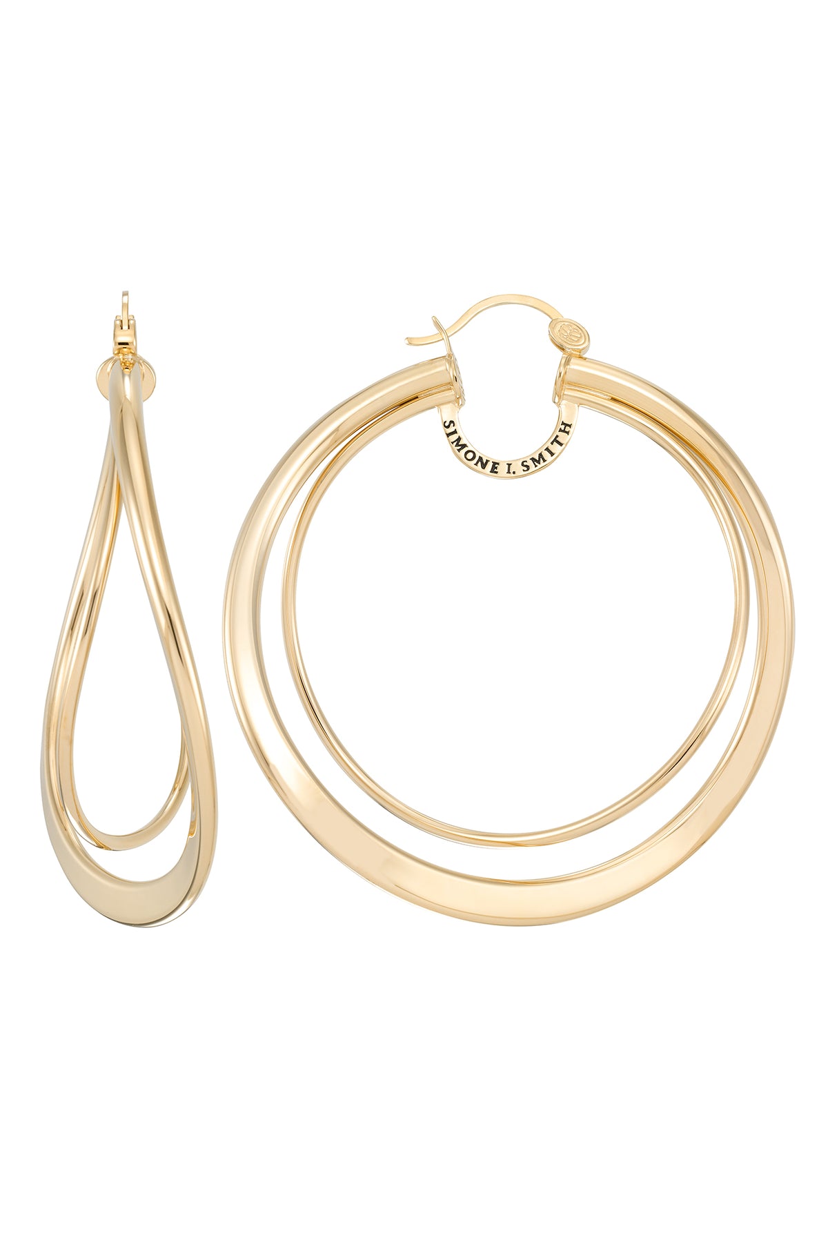 Flossy Hoops - Large – Simone I. Smith