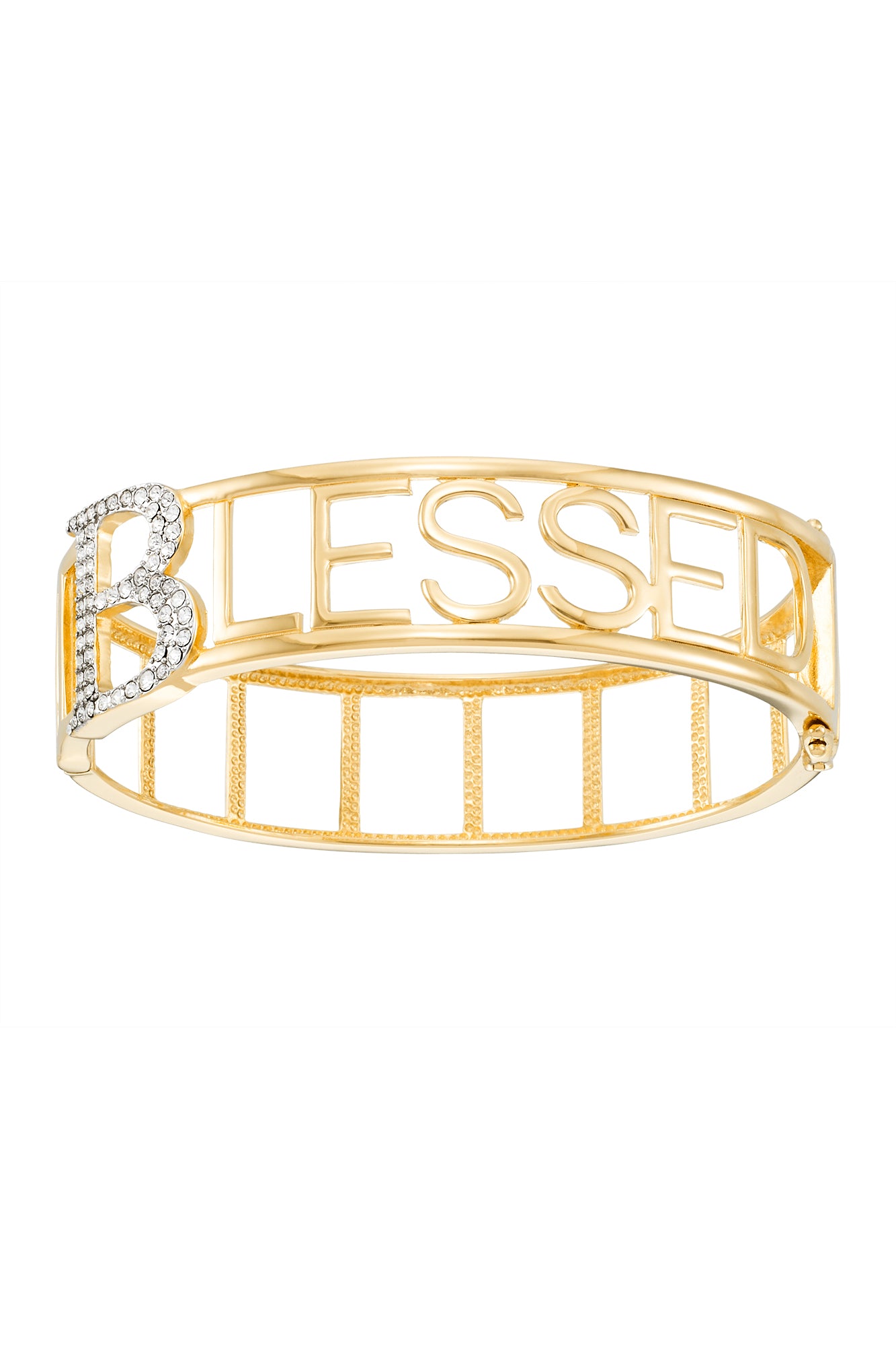 Nameplate store bangle bracelet